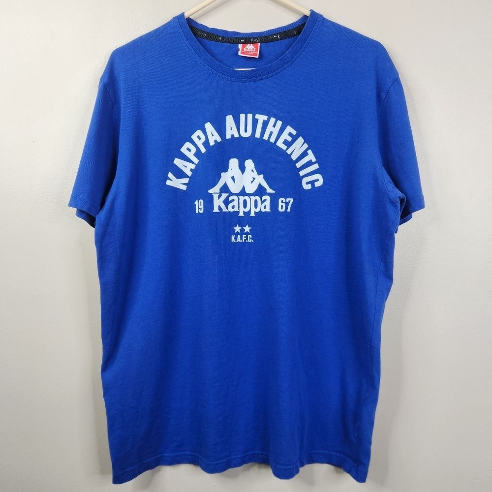 Kappa Mens Kappa Authentic K.A.F.C. Short Sleeve Crew Neck Tee XL